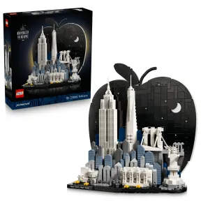 Maqueta en Miniatura de Nueva York: LEGO Architecture