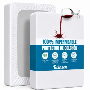 Protector impermeable para colchón 90x190 - OEKO-TEX