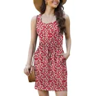 Corto vestido para mujer
