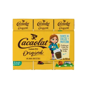 Batido de cacao CACAOLAT Minibrick original x6