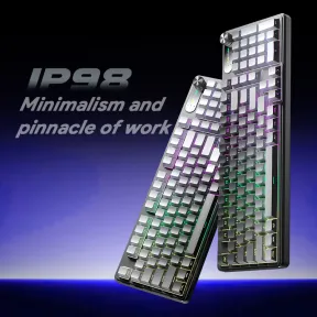Teclado mecánico FURYCUBE IP98: RGB, silencioso y 98 teclas