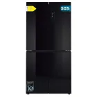 Frigorífico Americano Cecotec Bolero 4D 503 Black Glass