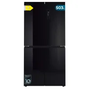 Frigorífico Americano Cecotec Bolero 4D 503 Black Glass