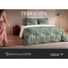 Descuentos de hasta el 78% en fundas nórdicas terracota