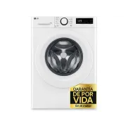 Lavadora secadora LG 9kg, 12 programas, 1400 rpm, Blanca