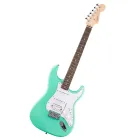 Guitarra Eléctrica Verde Mar Squier Debut Stratocaster HSS