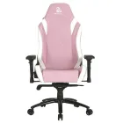 Silla Gaming Neith Zephyr Blanca-Rosa Transpirable
