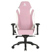 Silla Gaming Neith Zephyr Blanca-Rosa Transpirable