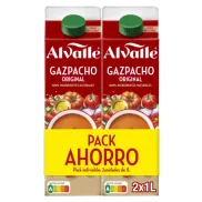 Gazpacho Suave Bipack - 2 Litros Alvalle