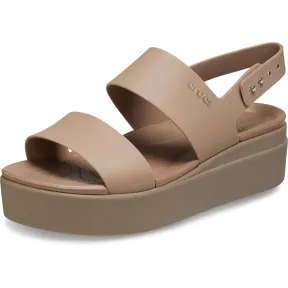 Sandalias Mujer Brooklyn Low Wedge de Crocs - Tallas 34-43