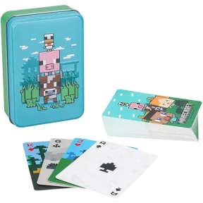 Cartas de Minecraft en caja metálica Paladone