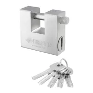 Candado Exterior de Seguridad Grande, Acero Inoxidable 1 kg