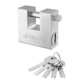 Candado Exterior de Seguridad Grande, Acero Inoxidable 1 kg