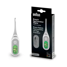 Termómetro digital Braun Age Precision para varios usos - 9,35€