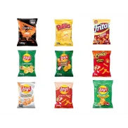 Snacks Variados: 9 Bolsas por 10,74€ ¡Menos de 1,20€ cada una!