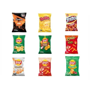 Snacks Variados: 9 Bolsas por 10,74€ ¡Menos de 1,20€ cada una!