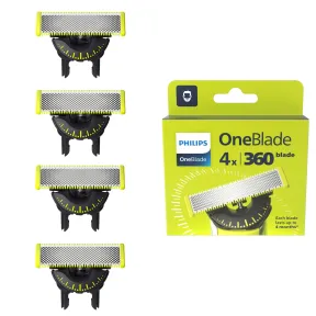 Cuchillas Philips OneBlade Original 360, 4 unidades QP44060