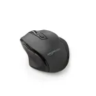 Ratón ergonómico inalámbrico Amazon Basics, DPI ajustable negro