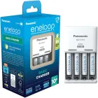 Cargador y 4 Pilas Recargables AAA Panasonic Eneloop a Precio Mínimo