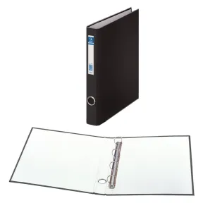 Carpeta A4 Negros de 4 anillas de 25 mm Dohe Oficolor