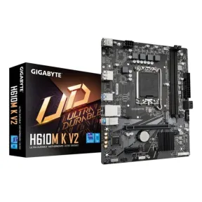 GIGABYTE H610M K V2 micro ATX LGA 1700 DDR5 PCIe 4.0