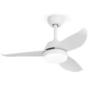Ventilador Silencioso de Techo con Luz, 6 Velocidades y Más