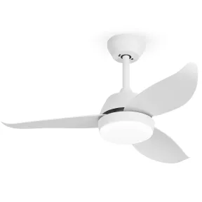 Ventilador Silencioso de Techo con Luz, 6 Velocidades y Más
