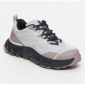 Sneaker Breathe - blanco y rosa antiguo