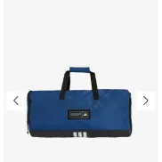 Bolsa de deporte azul Adidas Perfo4ATHLTS DUFFEL MEDIUM