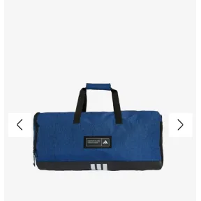 Bolsa de deporte azul Adidas Perfo4ATHLTS DUFFEL MEDIUM