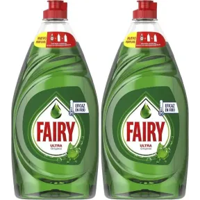 Fairy Ultra Lavavajillas a Mano 2x820ml