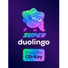 12 Meses de Suscripción Super Duolingo - CD Key