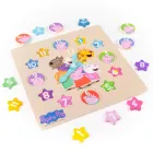 Reloj Educativo Peppa Pig de Madera para Aprender la Hora