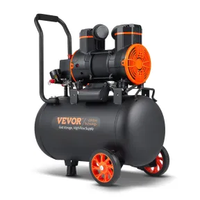 Compresor de Aire Silencioso VEVOR 35L 1800W sin Aceite