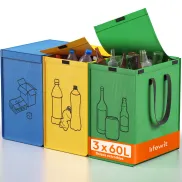 Cubo de Basura Reciclaje Lifewit con 3 Bolsas de Colores