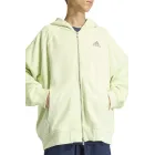 Sudadera ADIDAS verde agua con capucha Adilenium TG HD