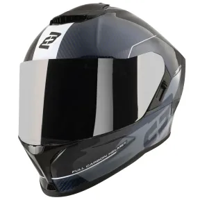 Casco Phantom Combo Carbon Bogotto en azul, negro y blanco