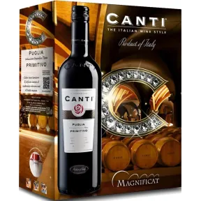 Canti - Vino Tinto Primitivo I.G.T. Puglia dulce y afrutado