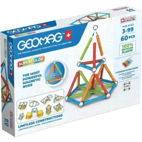 60 Piezas de Paneles Reciclados Geomag Color