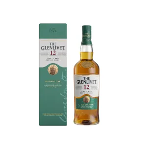 Whisky Premium Escocés de Malta - The Glenlivet 12 años - 700 ml
