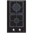 Placa Cata SCI 3002 BK 30 cm Negra de Vidrio Fundido
