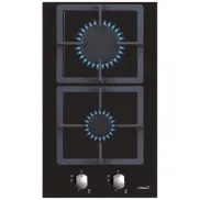 Placa Cata SCI 3002 BK 30 cm Negra de Vidrio Fundido
