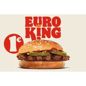 Hamburguesa por solo 1€ en Burger King