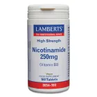 Niacina 250 mg | Energía, Piel y Sistema Nervioso | 100 Tabletas