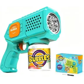 Pistola de burbujas de Panacare para diversión infinita