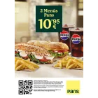 2 menús por solo 10.95€: ¡Prueba nuestros panes!