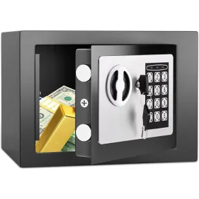 Caja fuerte compacta SINZUX 6.6L, alta seguridad antirrobo