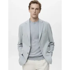 Slim Fit Americana de Algodón Verner