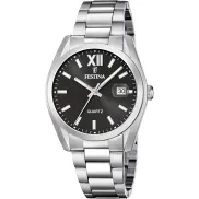 Reloj Analógico Festina Hombre de Acero Inoxidable Plateado