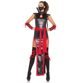 Mujer Ninja Disfraz Ideal para Fiesta o Carnaval